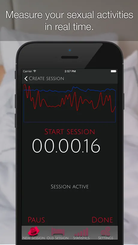 SLog app interface SLog app interface