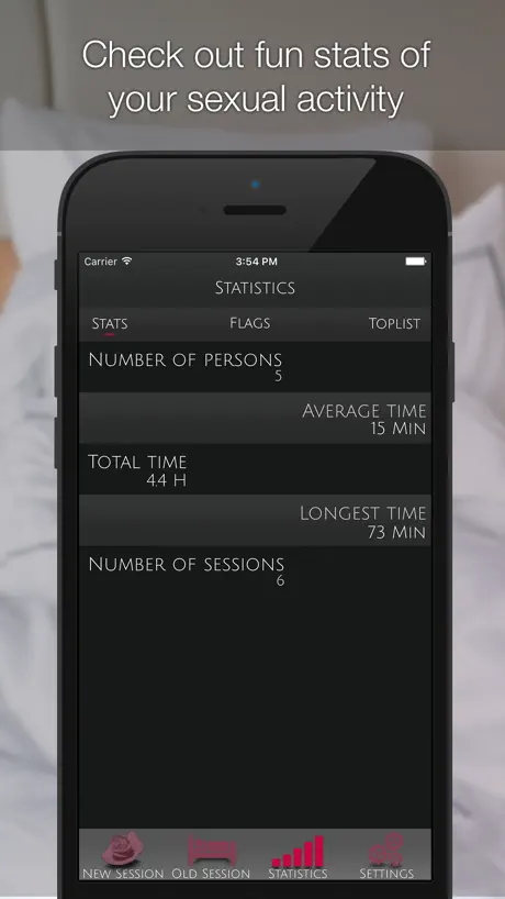 SLog app interface Track your nights, beautifully overview